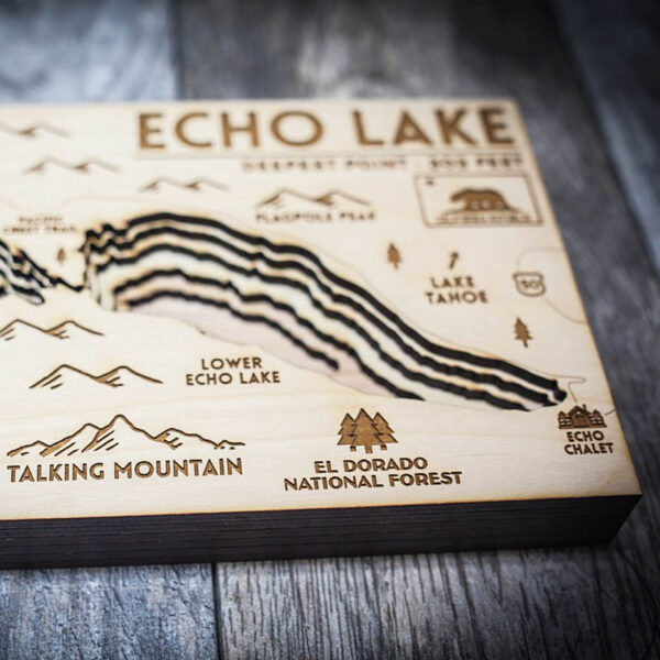 Echo Lake Nautical Map