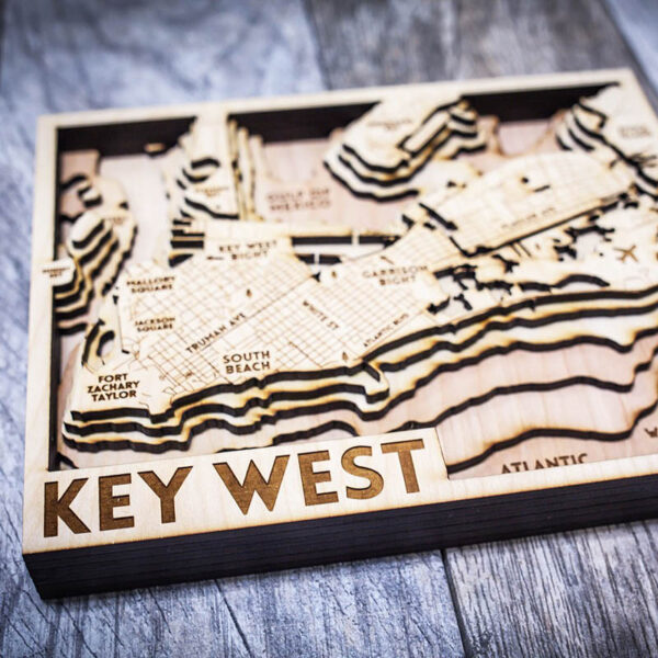 key west 3d chart