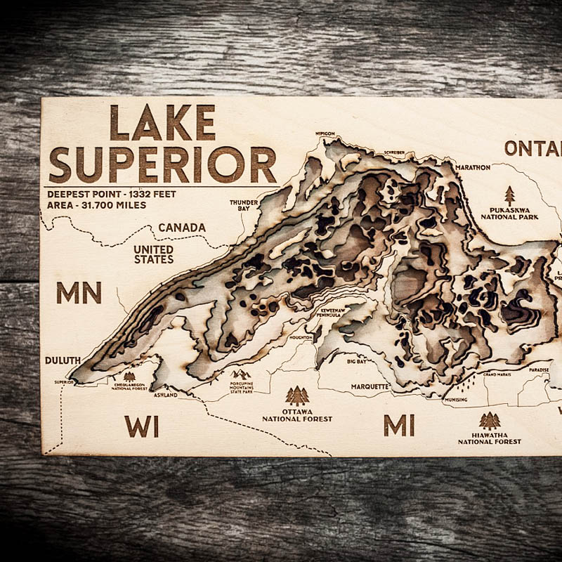 Lake Super Map