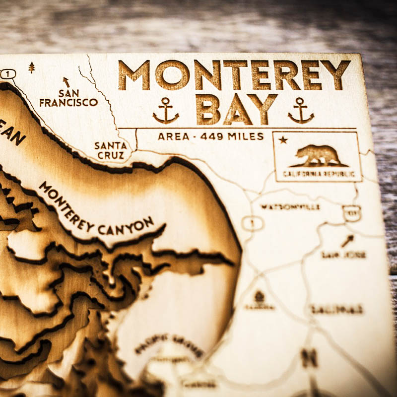 Monterey Bay Map