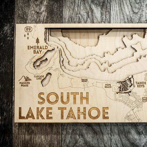 south lake tahoe 3d nautical map