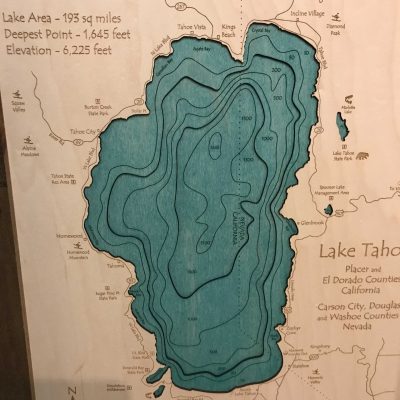 Lake Tahoe Map