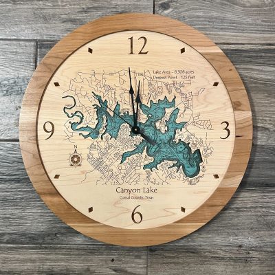 Canyon Lake Texas Clock