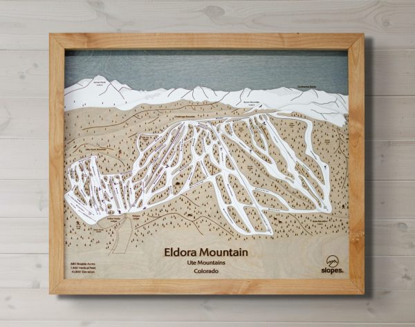 Eldora Mountain Colorado Ski Trail Map