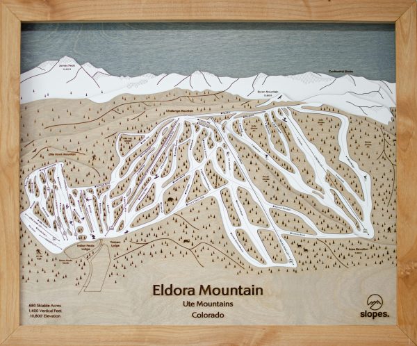 Eldora Mountain Colorado Ski Trail Map