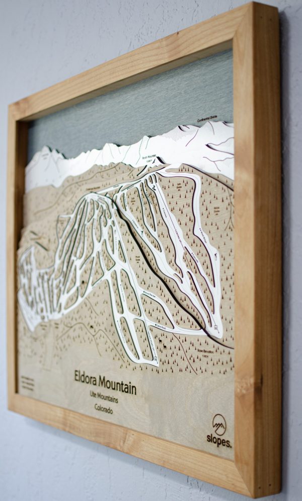 Eldora Mountain Colorado Ski Trail Map