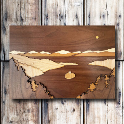 Emerald Bay Lake Tahoe 3D Wall Art