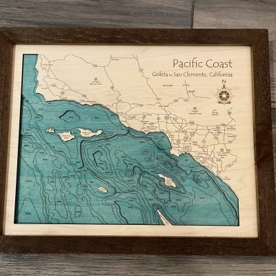 Pacific Coast Map