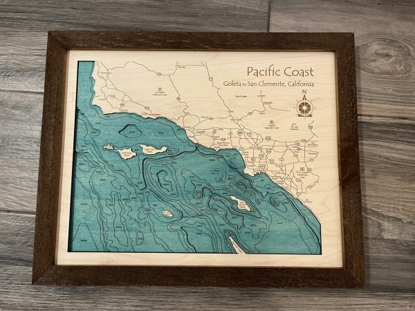 Pacific Coast Map