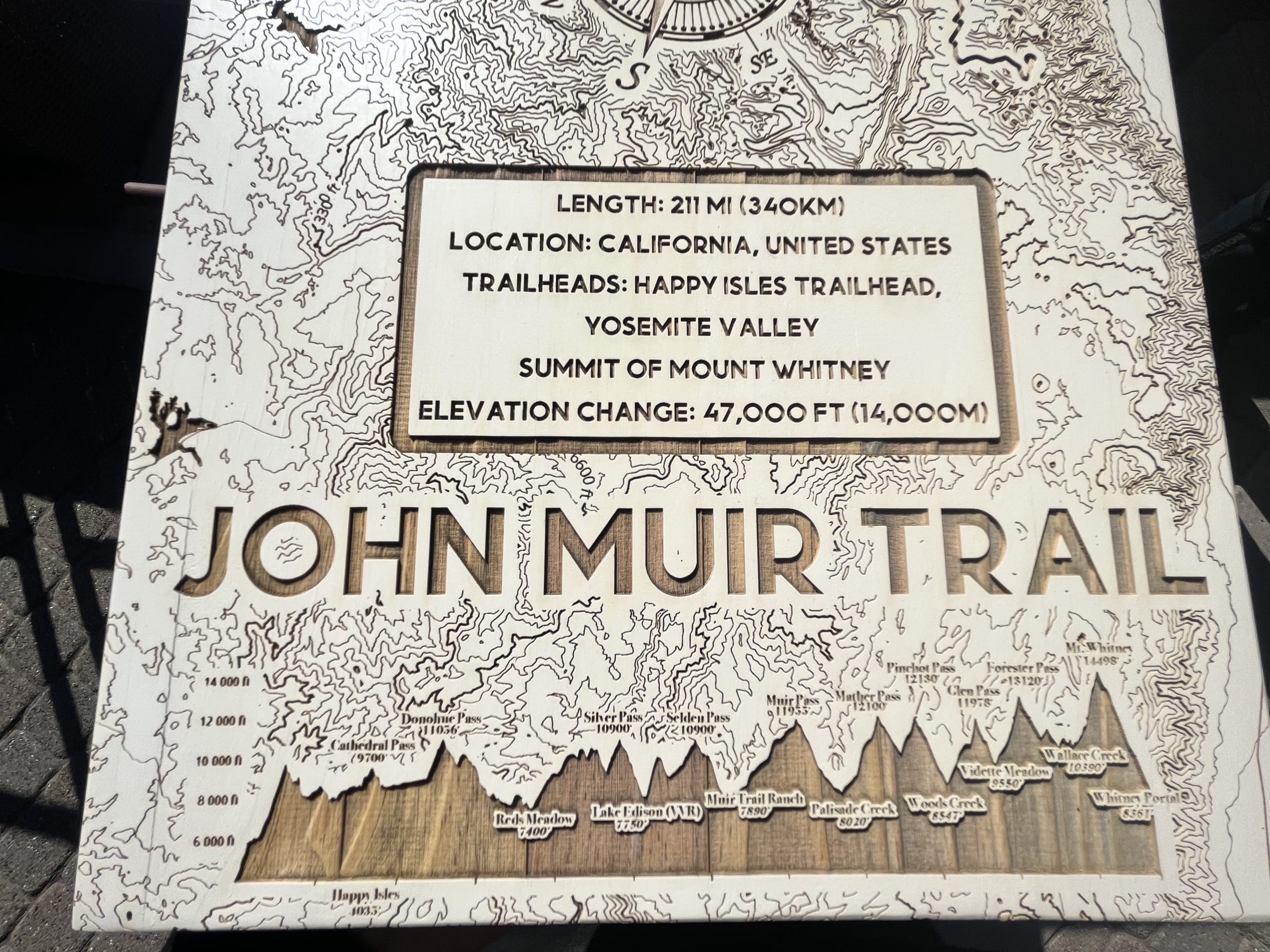 John Muir Trail Sign