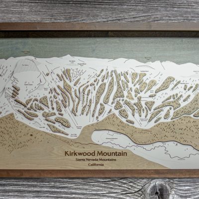 Kirkwood Mountain Ski Resort Map