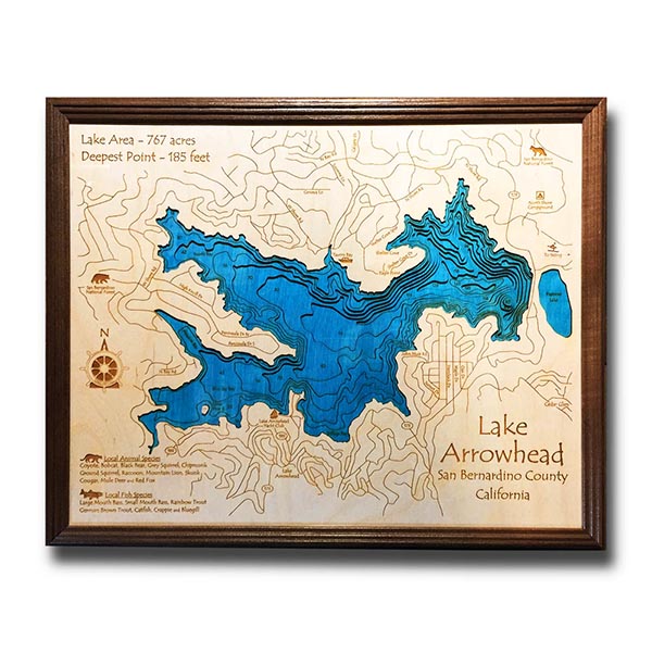 24" x 30" 3-D Wood Chart