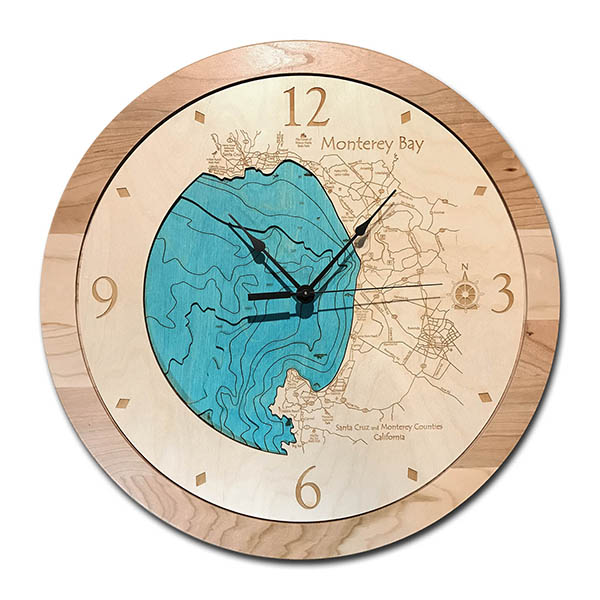 17.5" Wood Clock