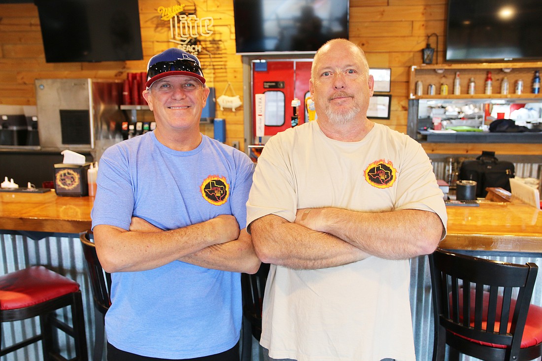 Lottie Bell's BBQ co-owners Brandell Campbell and Scotty Aycock opened their restaurant in December 2023. Photo by Jarleene Almenas