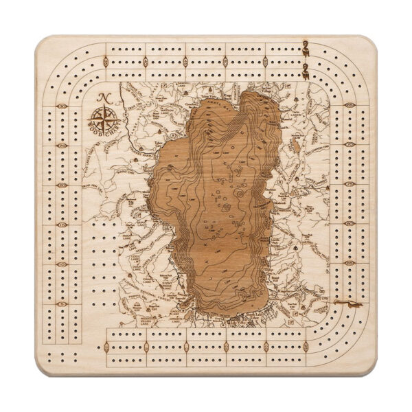 Lake Tahoe Cribbage Board