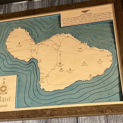 Maui Hawaii Map