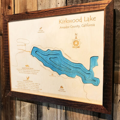 Kirkwood Lake Wood Map