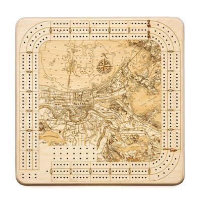 New Orleans Cribbage Board