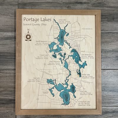 Portage Lakes Map