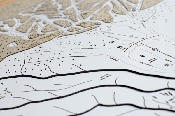 Timberline Mount Hood Oregon Ski Map