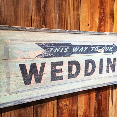 Wedding Sign