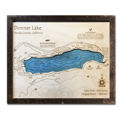 Donner Lake Wood Map