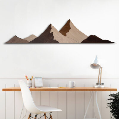 Large Format Oversized Mountain Range Wall Art