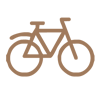 Add a "Bike" icon to mark your favorite biking destination.