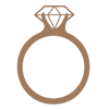 Add an "Engagement Ring" icon to mark that special place and time.